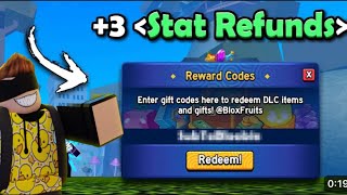 Every Blox Fruits Stat Reset Code in 20 SECONDS… [upl. by Ahsiek144]