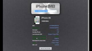 verificare imei iphone Gratis [upl. by Prober]