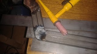 Homemade hot rod quotPart 2quot Front axle [upl. by Noirred]