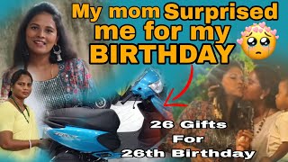 என் அம்மா எனக்கு குடுத்த Surprise Birthday Gift 🥹🫶 Bharya Vlogs [upl. by Eugeniusz247]