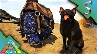 MAX LEVEL HYAENODON TAME amp BLUE DOEDICURUS TAMING  Ark Survival Evolved S4E15 [upl. by Aneerbas760]