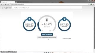 Google Fiber Speed Test  Google Network Box  Gigabit Ethernet [upl. by Prisilla]