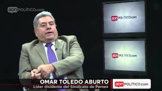 Omar Toledo Sindicato de Pemex secuestrado por Romero Deschamps [upl. by Kerwon]