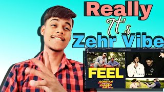 Zehr Vibe New SongFeelreactionvideo newpunjabisong react reactsong [upl. by Irita266]