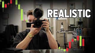 REALISTIC Day In The Life of a Day Trader [upl. by Enyamert]