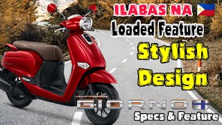 Pinaka Malakas na 125 Classic Scooter  2023 Honda Giorno Stylish at Loaded sa Features [upl. by Eelytsirk]