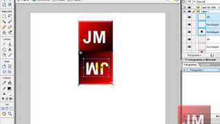 Tutorial para Macromedia FireWorks  Efecto de Reflejo [upl. by Service716]