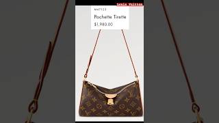 LOUIS VUITTON NEW POCHETTE TIRETTE MONOGRAM louisvuittonaddict louisvuittonlover [upl. by Aerahs]