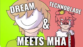 Dream amp Technoblade meets MHA Part 10Gacha Club not original [upl. by Ydassac]