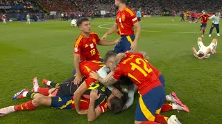 España vs Inglaterra 21  Resumen y goles del partido FINAL EUROCOPA 2024 [upl. by Anawal144]