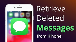 How to Recover Deleted Messages on iPhone [upl. by Atnima]