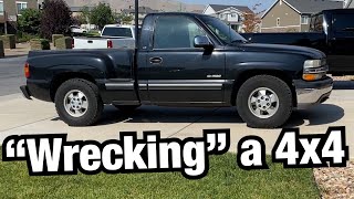 HOW TO RUIN a 4wd truck by LOWERING IT but improve the handling and make better in every way [upl. by Neiluj20]