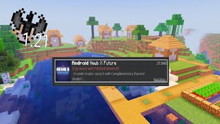 FUTURE For MCPE 121 Realised Shaders and Texture Pack for Minecraft Pocket Edition Low End Device [upl. by Rodoeht487]