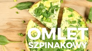 Jak zrobić omlet Oto wersja ze szpinakiem  Noizz Food [upl. by Pasco]