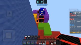 minecraft mcpe mobile ctf gameplay cubecraft [upl. by Chip]