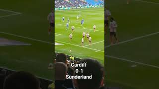 Cardiff 01 Sunderland Penalty Goal limbs [upl. by Eitra]