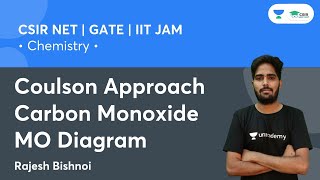 Coulson Approach Carbon Monoxide Mo Diagram  CSIR NET  GATE  IITJAM  By Rajesh Bishnoi [upl. by Aliuqahs]