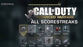 Scorestreaks  CoD Advanced Warfare Gameplay [upl. by Adnwahsat]