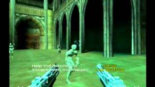 TimeSplitters 2  Walkthrough hard Part 4  Notre Dame 1895 [upl. by Maiah]