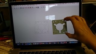 Sketchup model to laser cut acrylic [upl. by Concettina25]