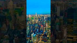 🇺🇲New yorknightview travel citytravel newyork shorts [upl. by Norra]