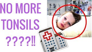 BIGGY GETS HIS TONSILS OUT VLOG  Sabre Norris [upl. by Rafaela]