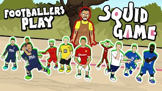 ☠️Footballers Play SQUID GAME☠️ Feat 33 Footballers Frontmen 36 Red Light Green Light [upl. by Karolyn]