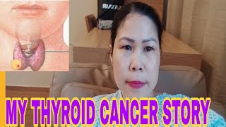 For My Tyroid Cancer Story  Thyroidectomysymptomspapillary thyroid carcinoma [upl. by Ronyam]