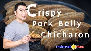 Crispy Pork Belly Chicharon  Panlasang Pinoy [upl. by Ermentrude]