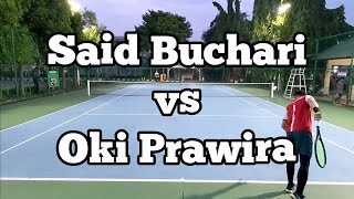 JAKARTA MAKER Tennis Singles  Said Buchari vs Oki Prawira [upl. by Milzie]