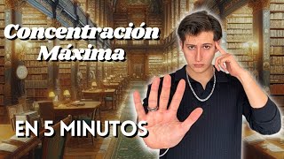 ¿Cómo mejorar tu CONCENTRACIÓN y enfoque al MÁXIMO [upl. by Spencer596]