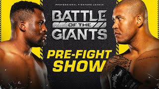 PFL Battle of the Giants Pre Fight Show [upl. by Adamski]