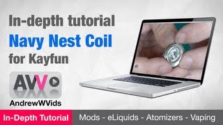 NAVY NEST COIL for KAYFUN  TUTORIAL [upl. by Gabrielli]