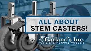 All About Stem Casters  from Your Caster Experts at Garlands [upl. by Anuaik]