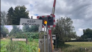 PreUpgrade Sheet level crossing Hampshire [upl. by Auqinot]