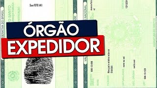 RGÓrgão Expedidor onde encontrar ele na carteira de identidade [upl. by Nnayt682]