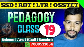 OSSTET  RHT  LTR  CTET  JTC PEDAGOGY CLASS19 [upl. by Ellimahs]