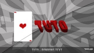 Tuto 2  Faire une carte à jouer Photoshop [upl. by Grati]