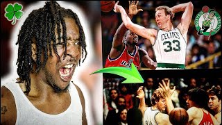 FIRST TIME WATCHING Larry Bird  Greatest Passer of All Time REACTION [upl. by Eeslehc]