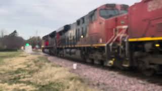 CN8017 Westbound Rockford IL 2024 [upl. by Atiekram]