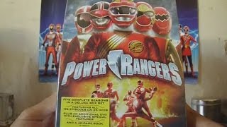 Unboxing Power Rangers Seasons 8  12 Deluxe Box Set [upl. by Asila]