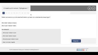 Syllogismen  Training amp Oefenen  AssessmentTrainingcom [upl. by Ahsinyd]
