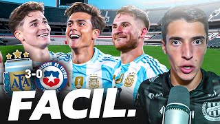 SE BUSCA RIVAL Argentina 3  Chile 0  Eliminatorias Mundial 2026  Toto Bordieri [upl. by Politi]