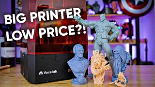 Cheap Midsize Resin 3D Printer Voxelab Proxima 89 Review [upl. by Einad]