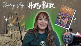 Reading Harry Potter 📚✨🪄 A Reading Vlog 🎥 [upl. by Delly123]