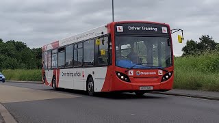 Buses at Fulmar Road amp Lincoln Central Bus Station 30052024 [upl. by Idmann]