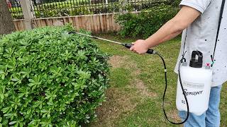 VERTAK 5L8L shoulder battery power portable electric water sprayer for garden TG7603037 [upl. by Rabma]