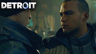 Markus Becomes Connors Best Friend Connor amp Markus Friendly Moments  Detroit Become Human [upl. by Niffirg]