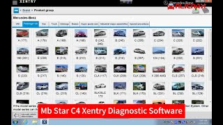 Mb Star C4 Xentry Diagnostic Software Testing Support Car and Truck Diagnose Include 256G500G SSD [upl. by Uund]