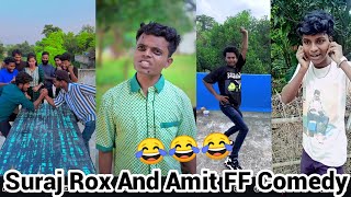 Suraj Rox And Amit FF Comedy Video  Suraj Rox Funny Comedy Video  Ankit Roy Comedy [upl. by Hylton109]